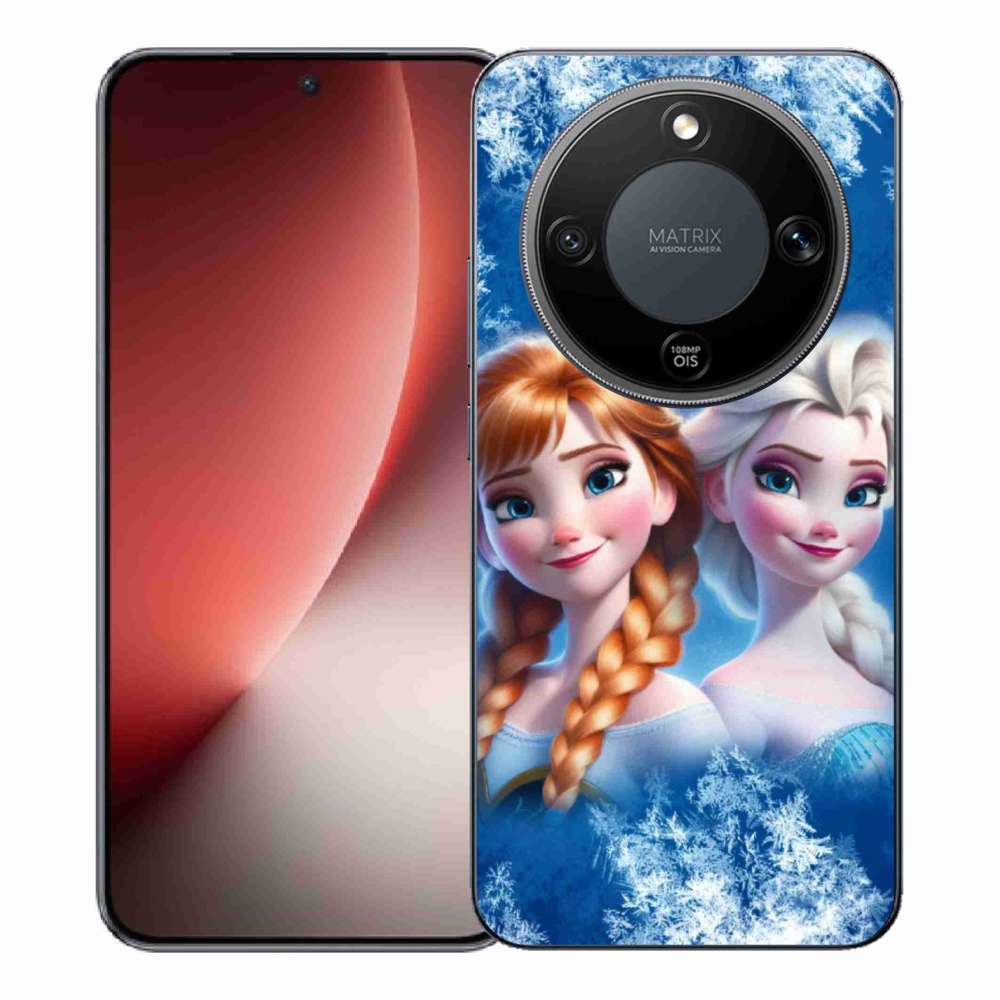 Gélový kryt mmCase na Honor Magic 8 Lite 5G - ľadové kráľovstvo 2