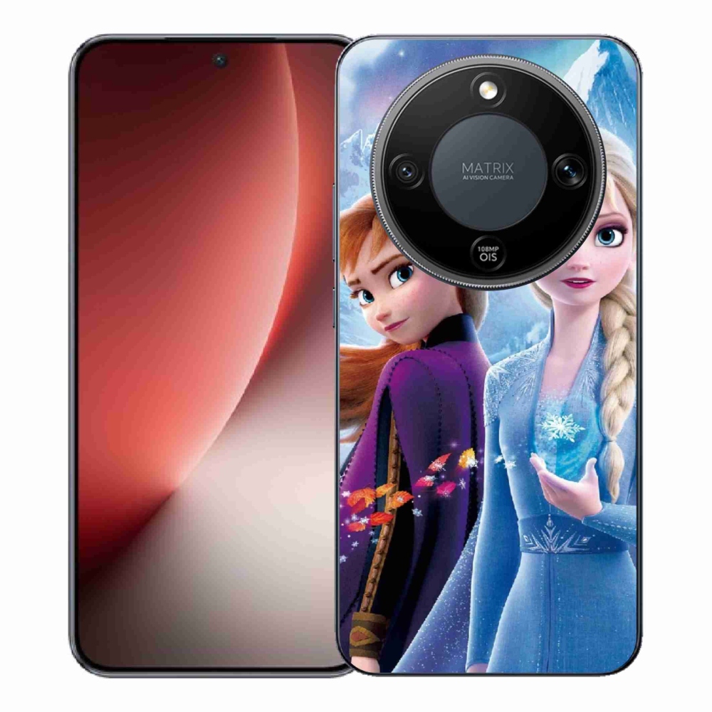 Gélový kryt mmCase na Honor Magic 8 Lite 5G - ľadové kráľovstvo 3