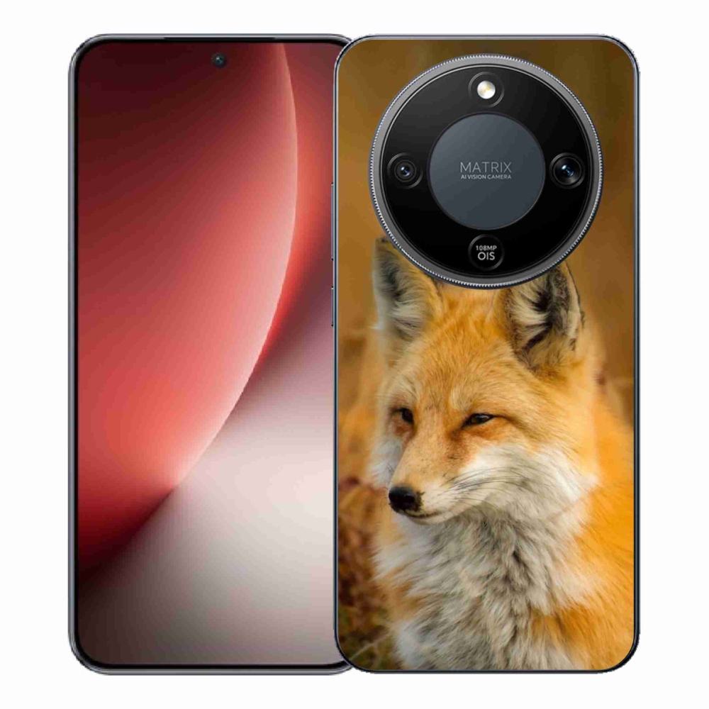 Gélový kryt mmCase na Honor Magic 8 Lite 5G - líška