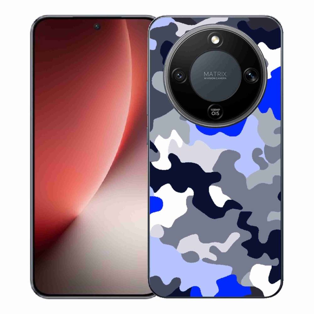 Gélový kryt mmCase na Honor Magic 8 Lite 5G - maskáčový vzor 8