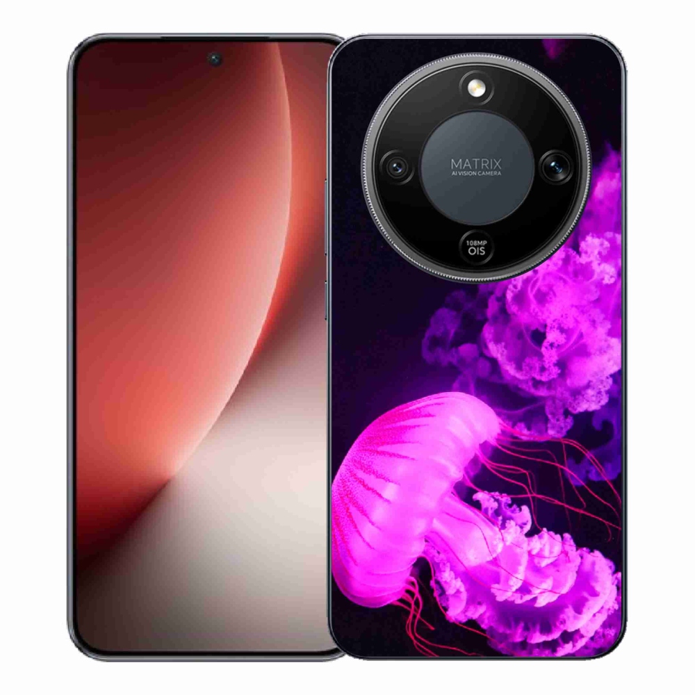 Gélový kryt mmCase na Honor Magic 8 Lite 5G - medúza 1