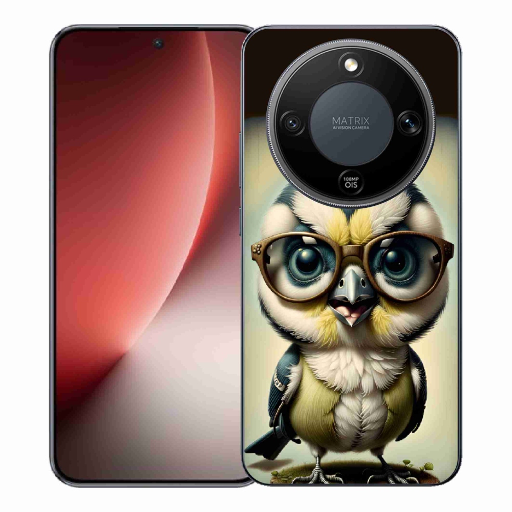 Gélový kryt mmCase na Honor Magic 8 Lite 5G - mláďa s okuliarmi