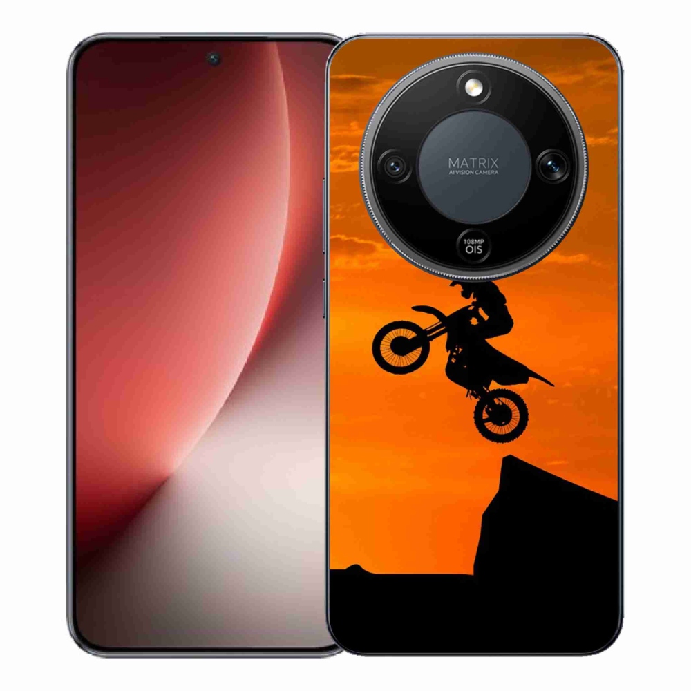 Gélový kryt mmCase na Honor Magic 8 Lite 5G - motocross