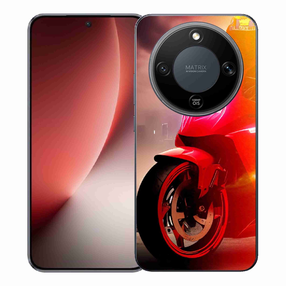 Gélový kryt mmCase na Honor Magic 8 Lite 5G - motorka