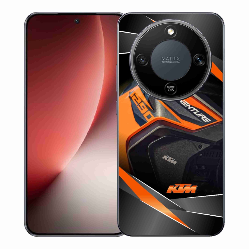 Gélový kryt mmCase na Honor Magic 8 Lite 5G - motorka ktm