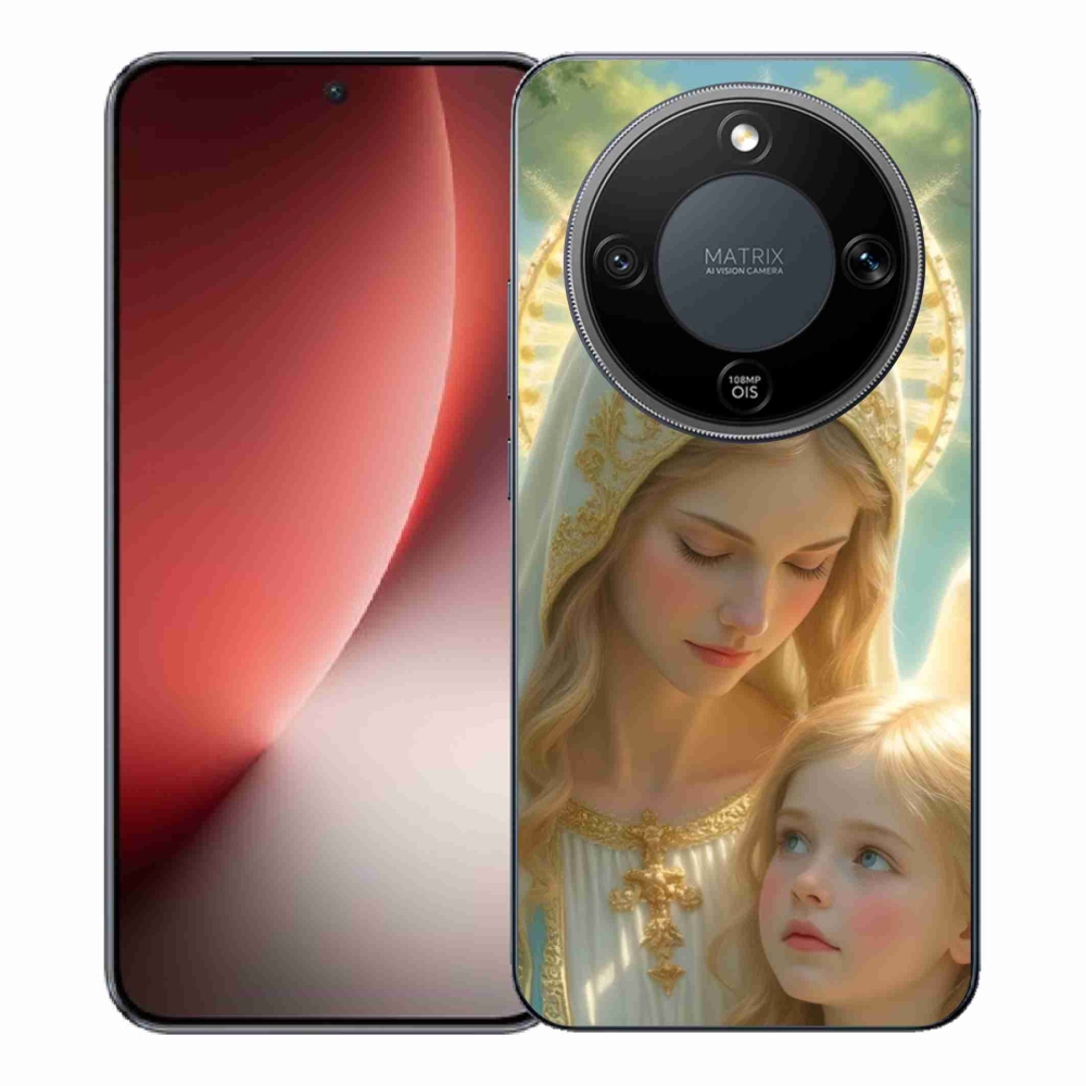 Gélový kryt mmCase na Honor Magic 8 Lite 5G - náboženský motív 2