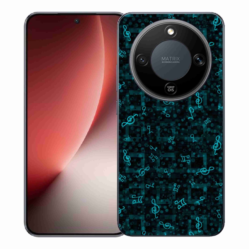 Gélový kryt mmCase na Honor Magic 8 Lite 5G - noty 1