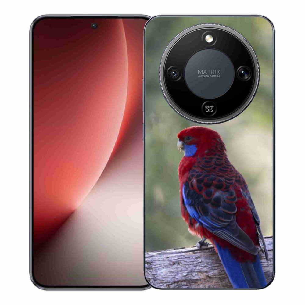 Gélový kryt mmCase na Honor Magic 8 Lite 5G - papagáj rosela