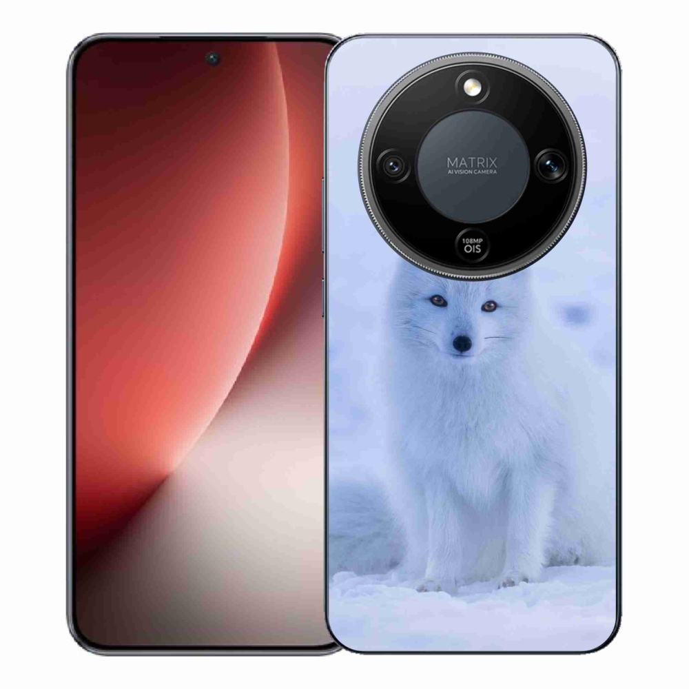 Gélový kryt mmCase na Honor Magic 8 Lite 5G - polárna líška