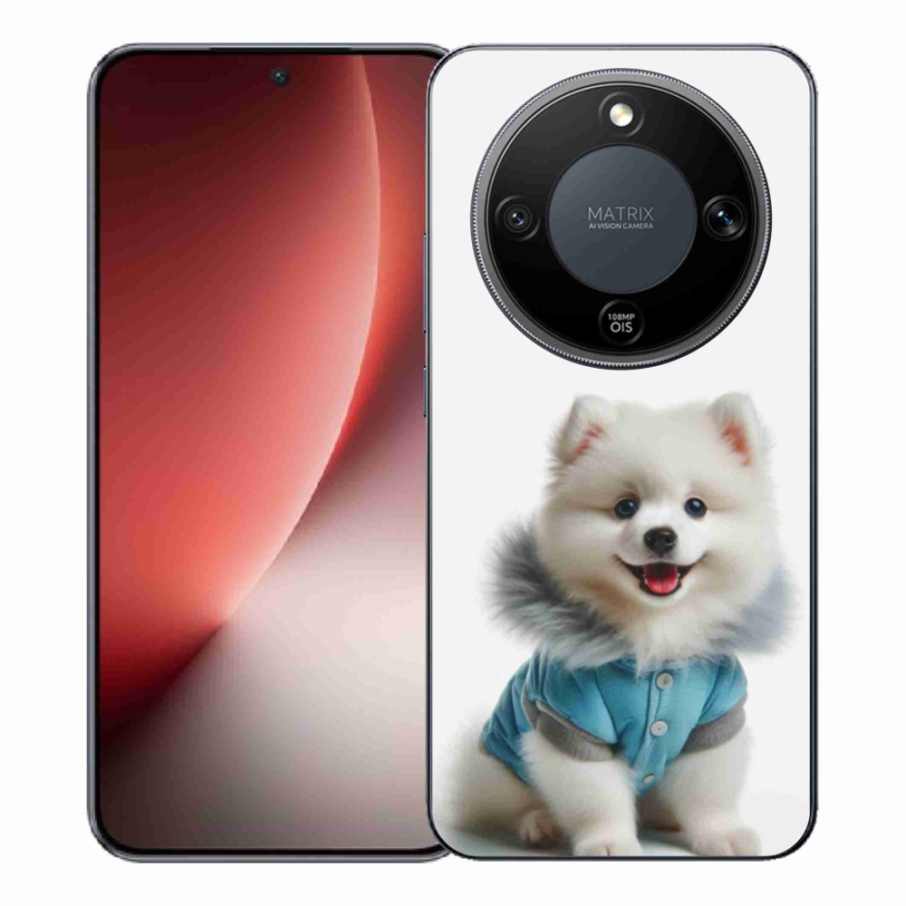 Gélový kryt mmCase na Honor Magic 8 Lite 5G - pomeranian