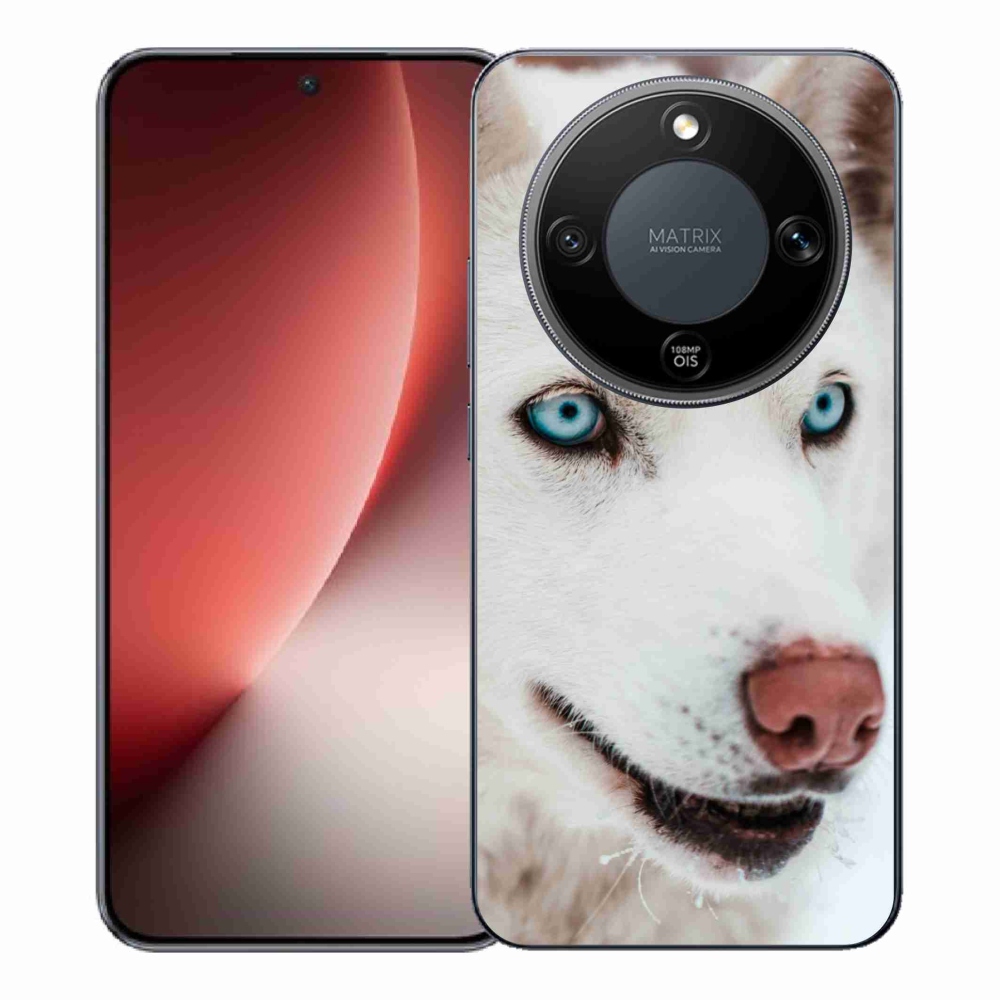 Gélový kryt mmCase na Honor Magic 8 Lite 5G - psí pohľad