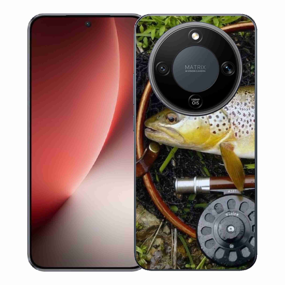 Gélový kryt mmCase na Honor Magic 8 Lite 5G - pstruh 2