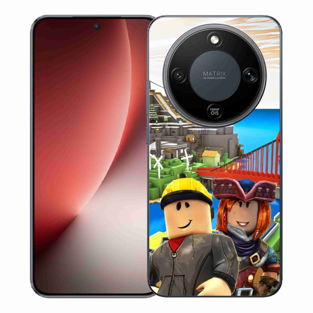 Gélový kryt mmCase na Honor Magic 8 Lite 5G - roblox 1