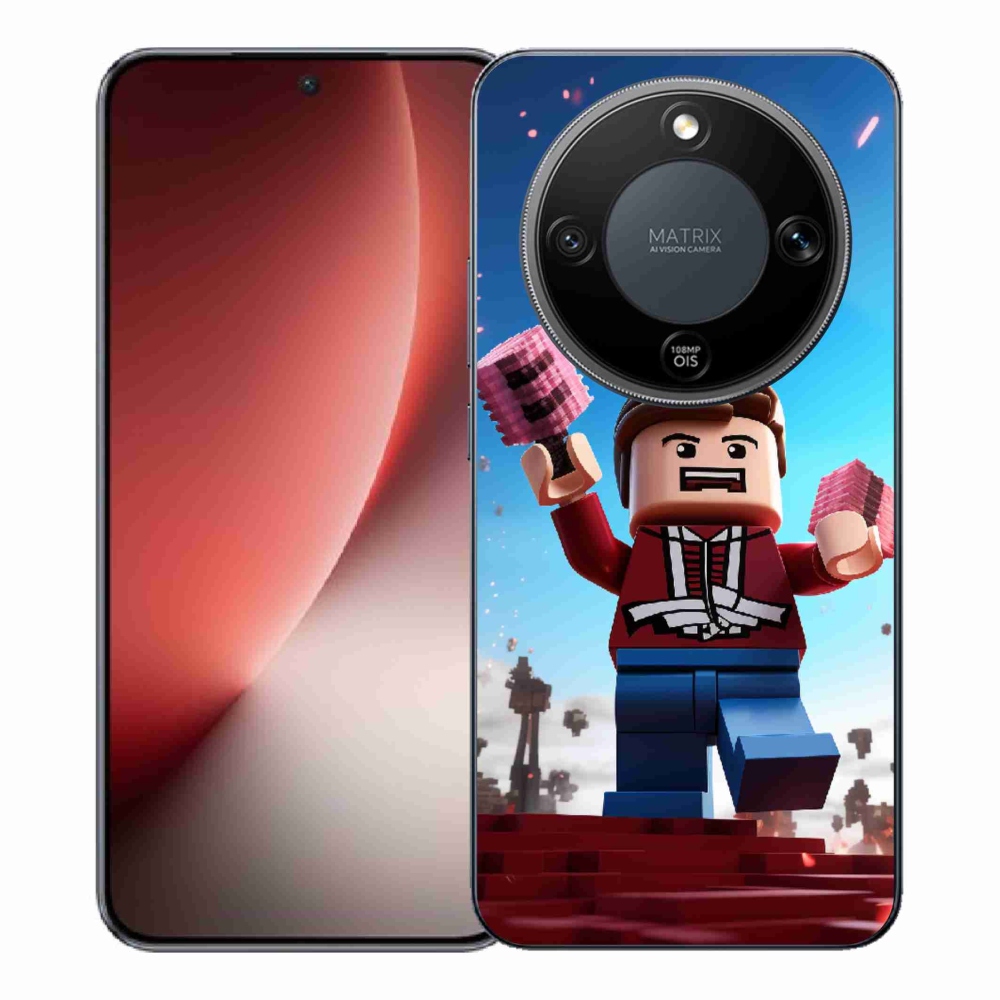 Gélový kryt mmCase na Honor Magic 8 Lite 5G - roblox 2