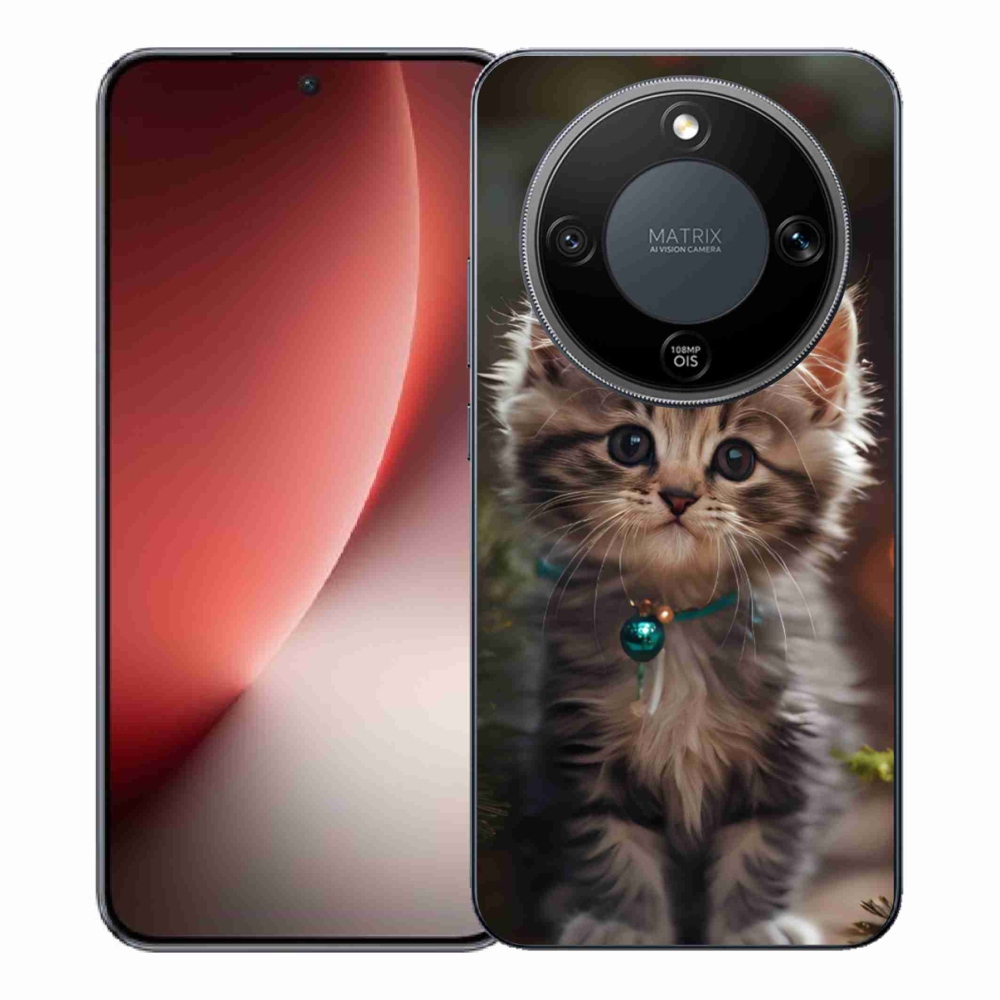 Gélový kryt mmCase na Honor Magic 8 Lite 5G - roztomilé mačiatko 11