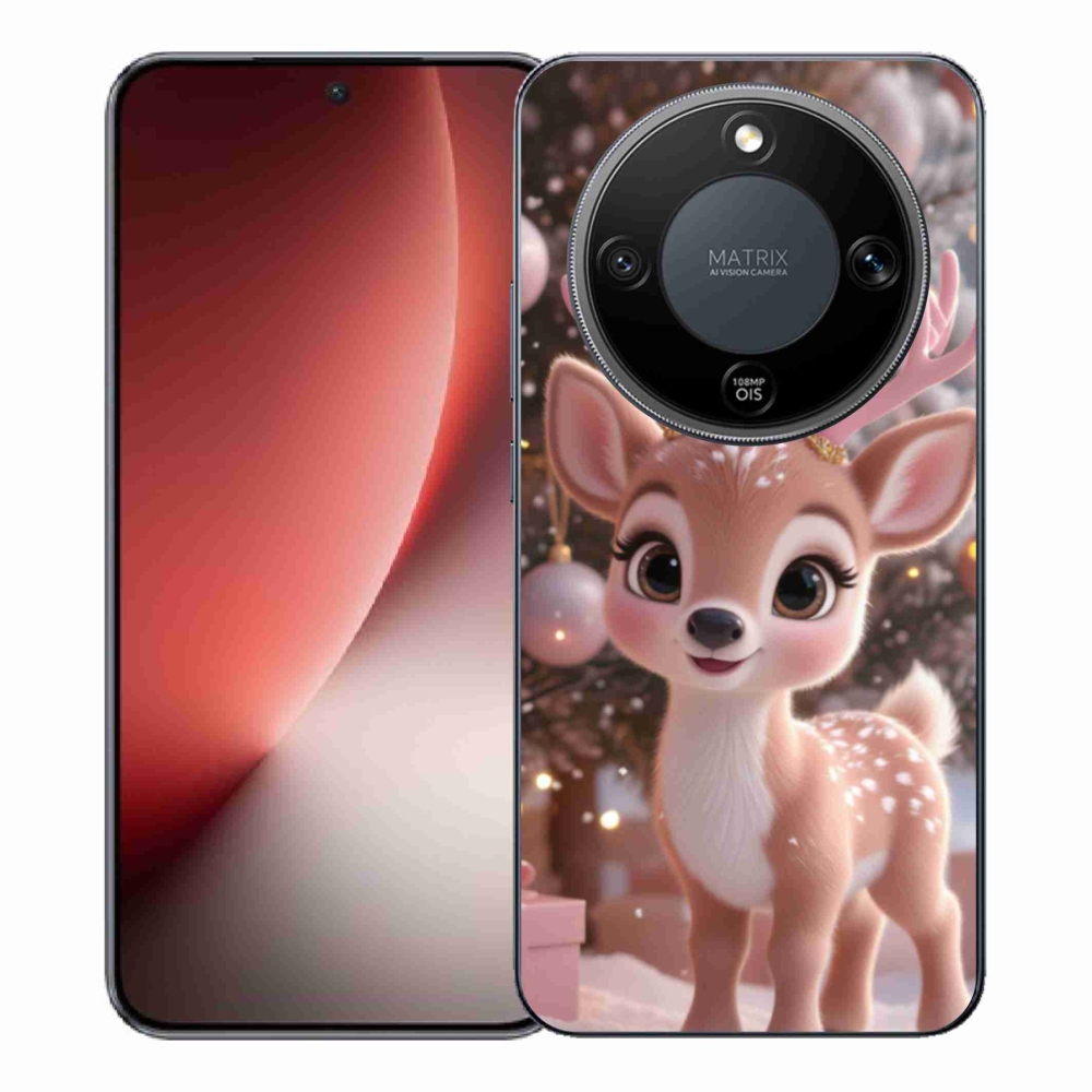Gélový kryt mmCase na Honor Magic 8 Lite 5G - roztomilý sob