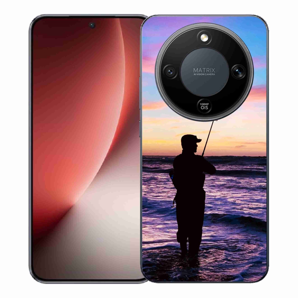 Gélový kryt mmCase na Honor Magic 8 Lite 5G - rybárčenie 1