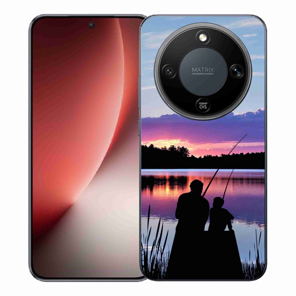 Gélový kryt mmCase na Honor Magic 8 Lite 5G - rybárčenie 2