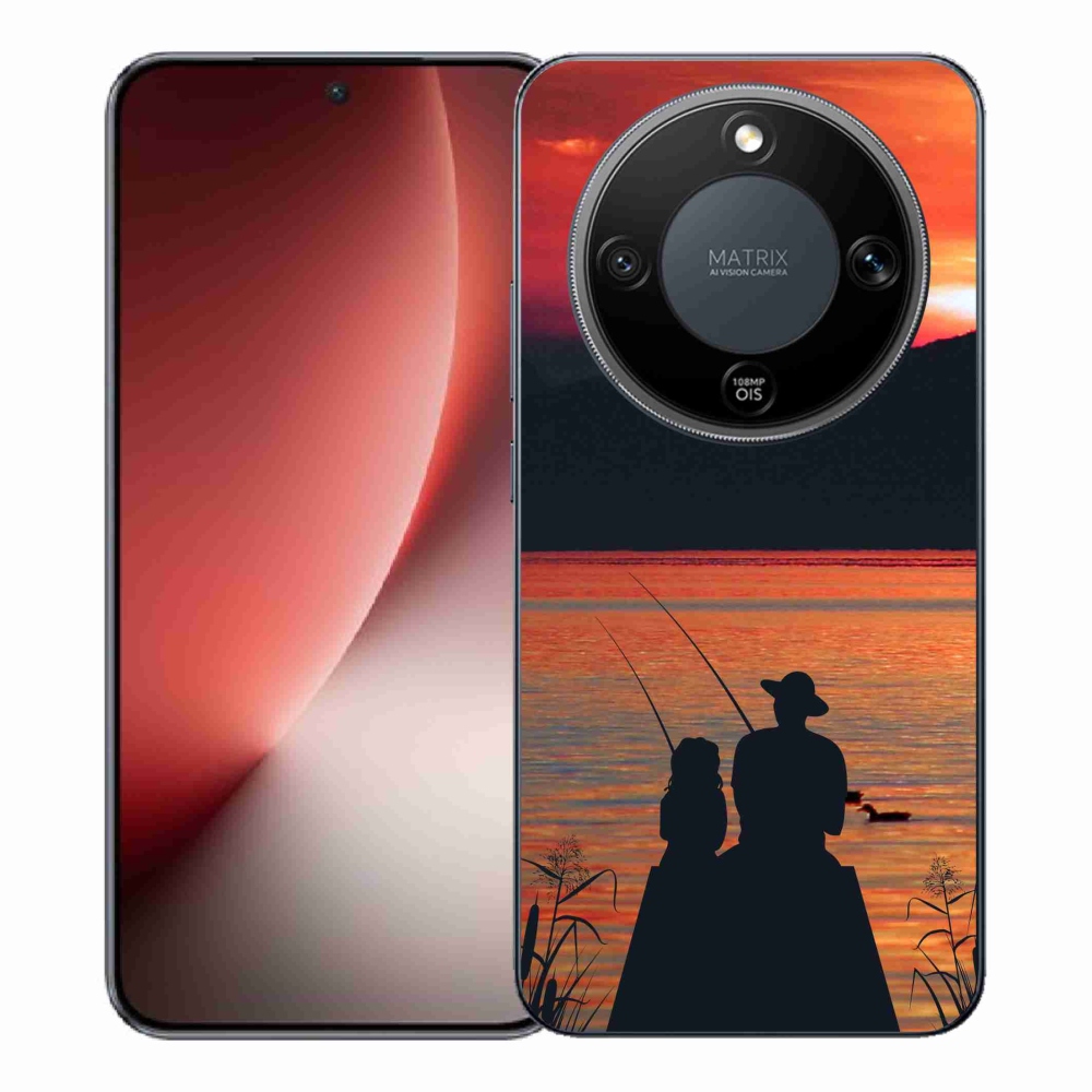 Gélový kryt mmCase na Honor Magic 8 Lite 5G - rybárčenie 3