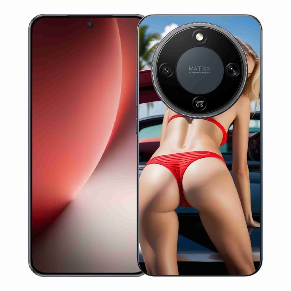 Gélový kryt mmCase na Honor Magic 8 Lite 5G - sexy žena 2