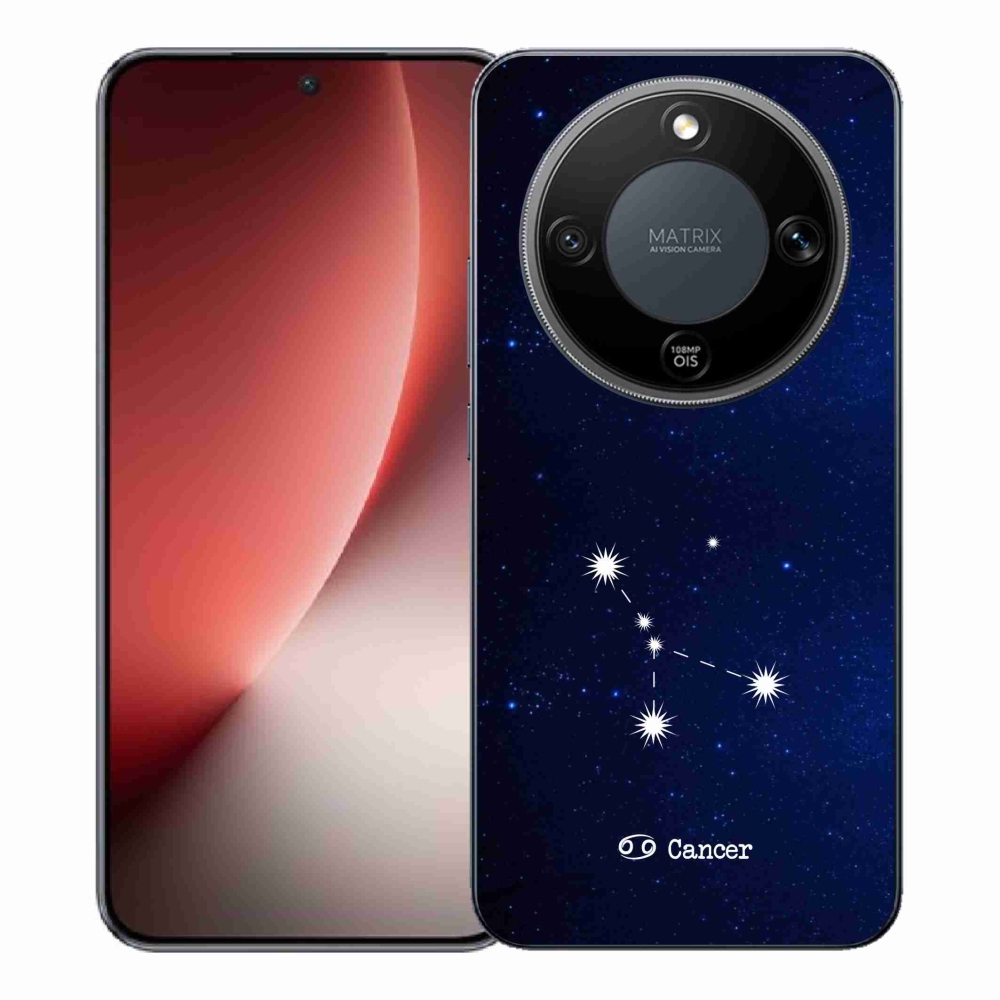 Gélový kryt mmCase na Honor Magic 8 Lite 5G - súhvezdie Raka