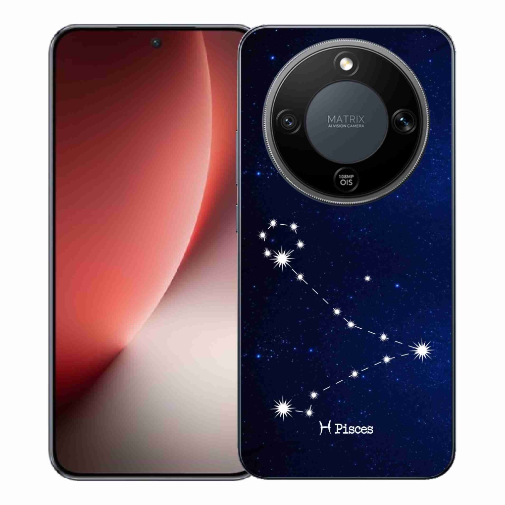 Gélový kryt mmCase na Honor Magic 8 Lite 5G - súhvezdie Ryby