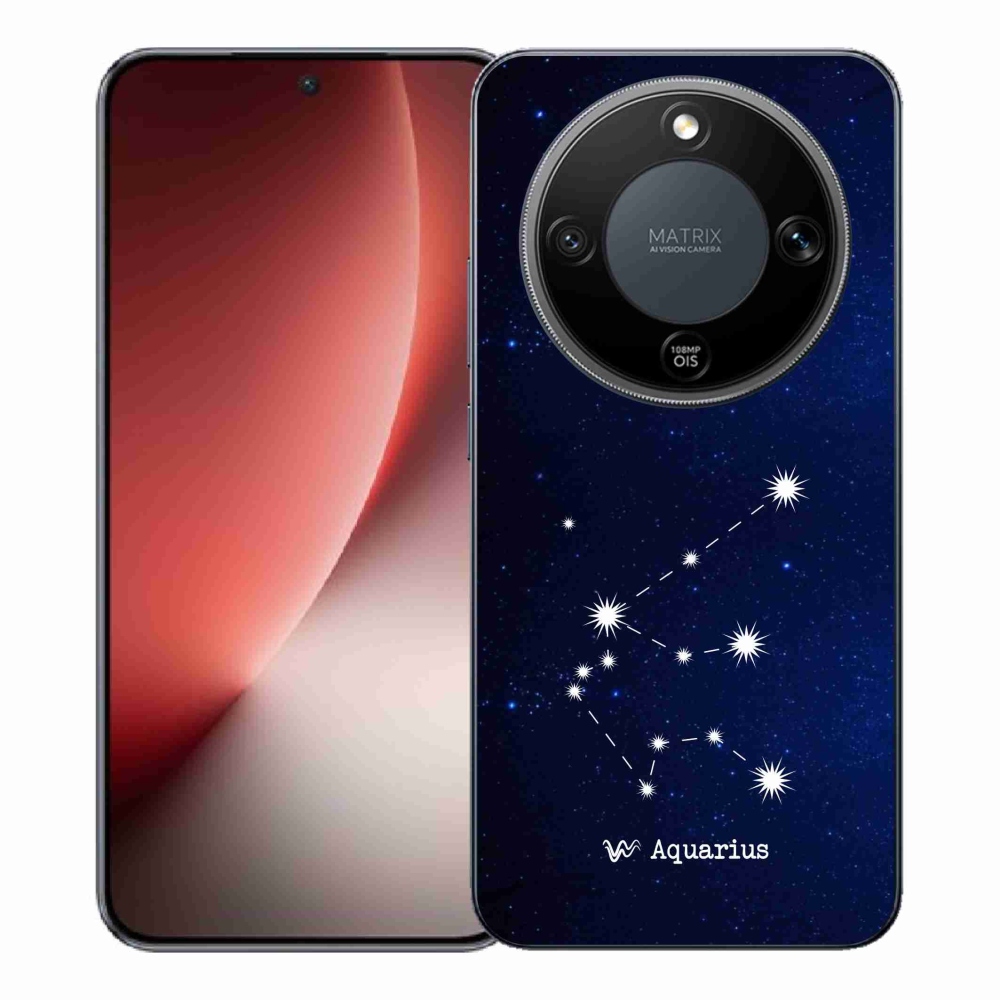 Gélový kryt mmCase na Honor Magic 8 Lite 5G - súhvezdie Vodnára