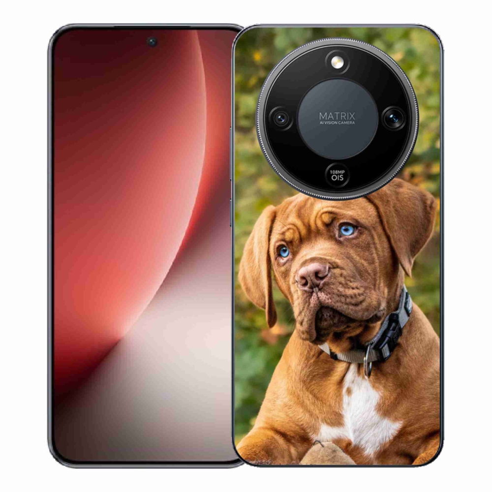 Gélový kryt mmCase na Honor Magic 8 Lite 5G - šteňa