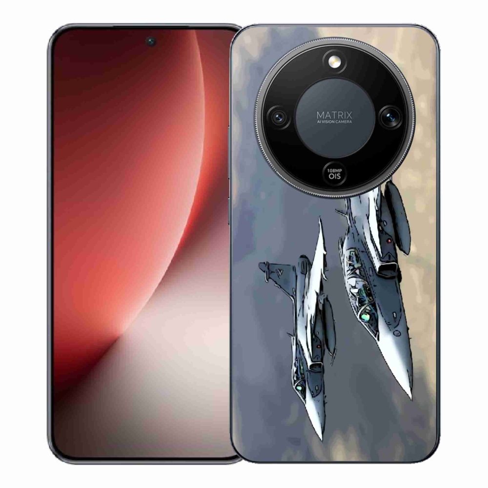 Gélový kryt mmCase na Honor Magic 8 Lite 5G - stíhačky