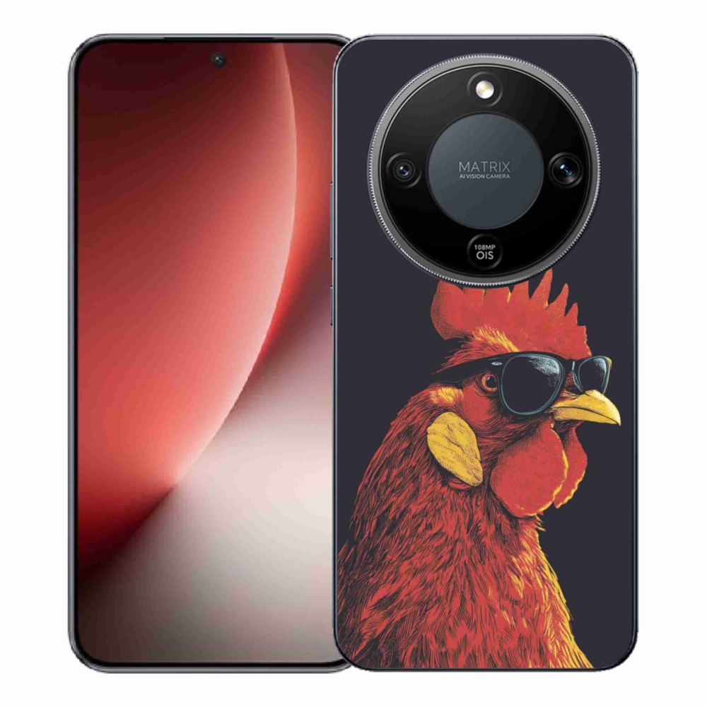 Gélový kryt mmCase na Honor Magic 8 Lite 5G - štýlový kohút