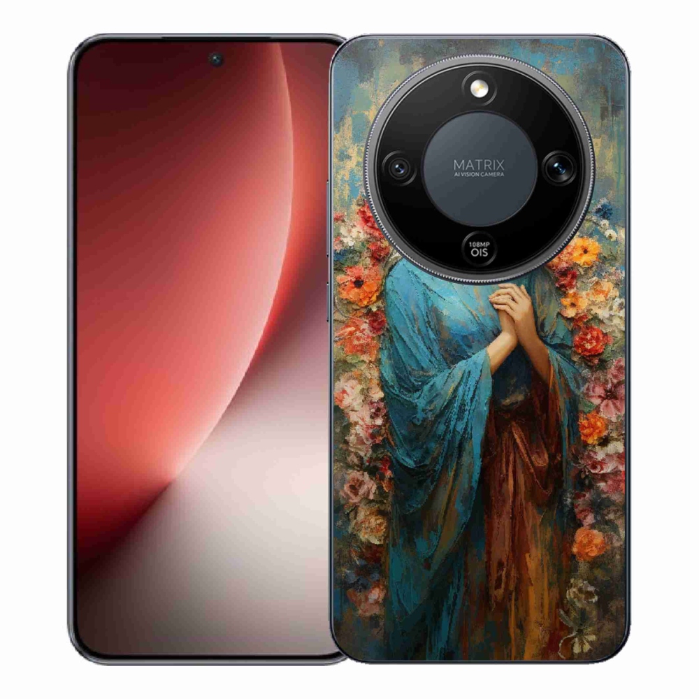 Gélový kryt mmCase na Honor Magic 8 Lite 5G - svätá žena