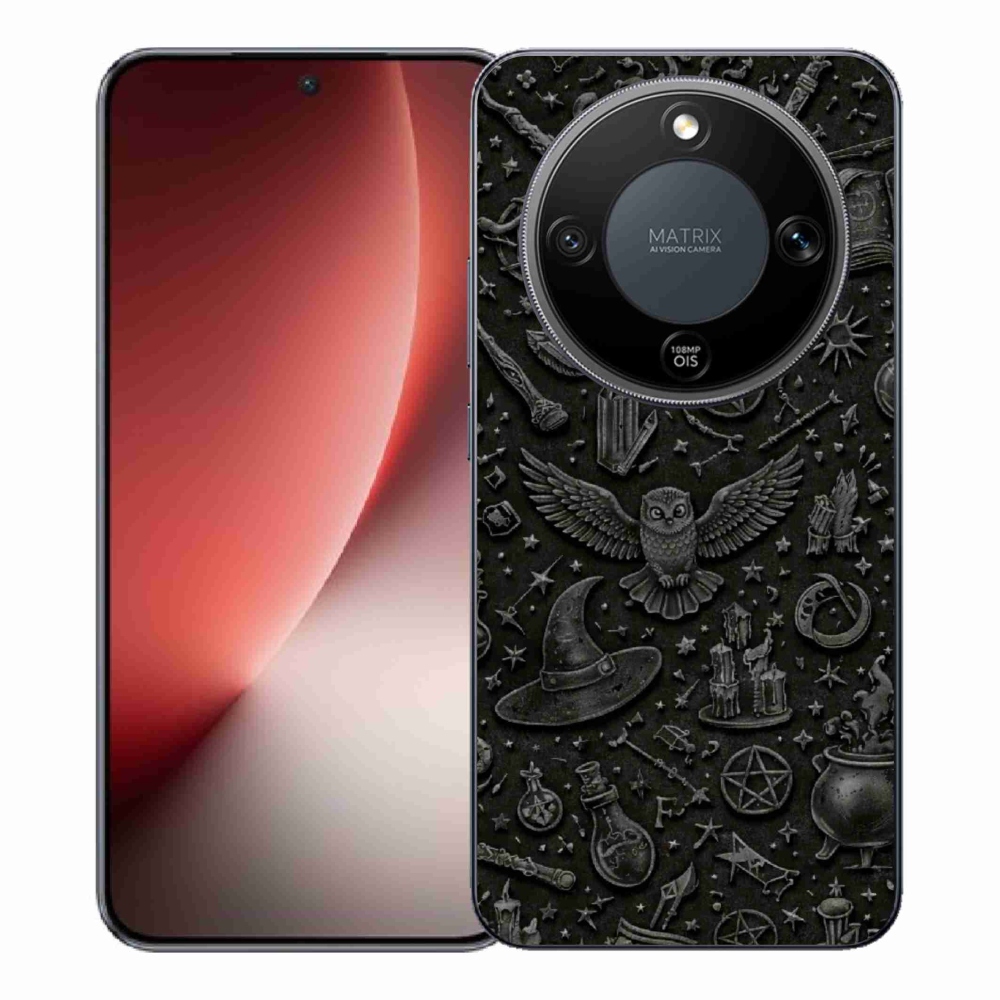 Gélový kryt mmCase na Honor Magic 8 Lite 5G - tmavý magický svet