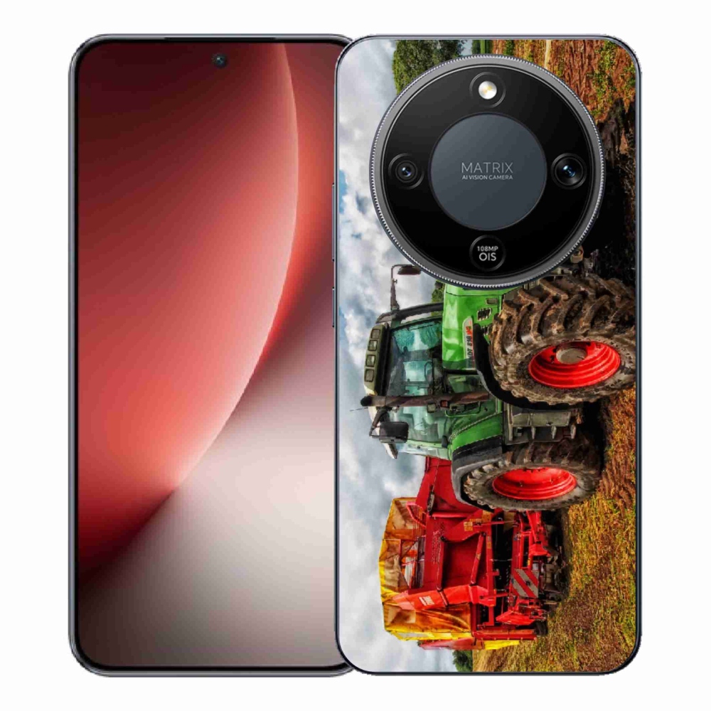 Gélový kryt mmCase na Honor Magic 8 Lite 5G - traktor 4