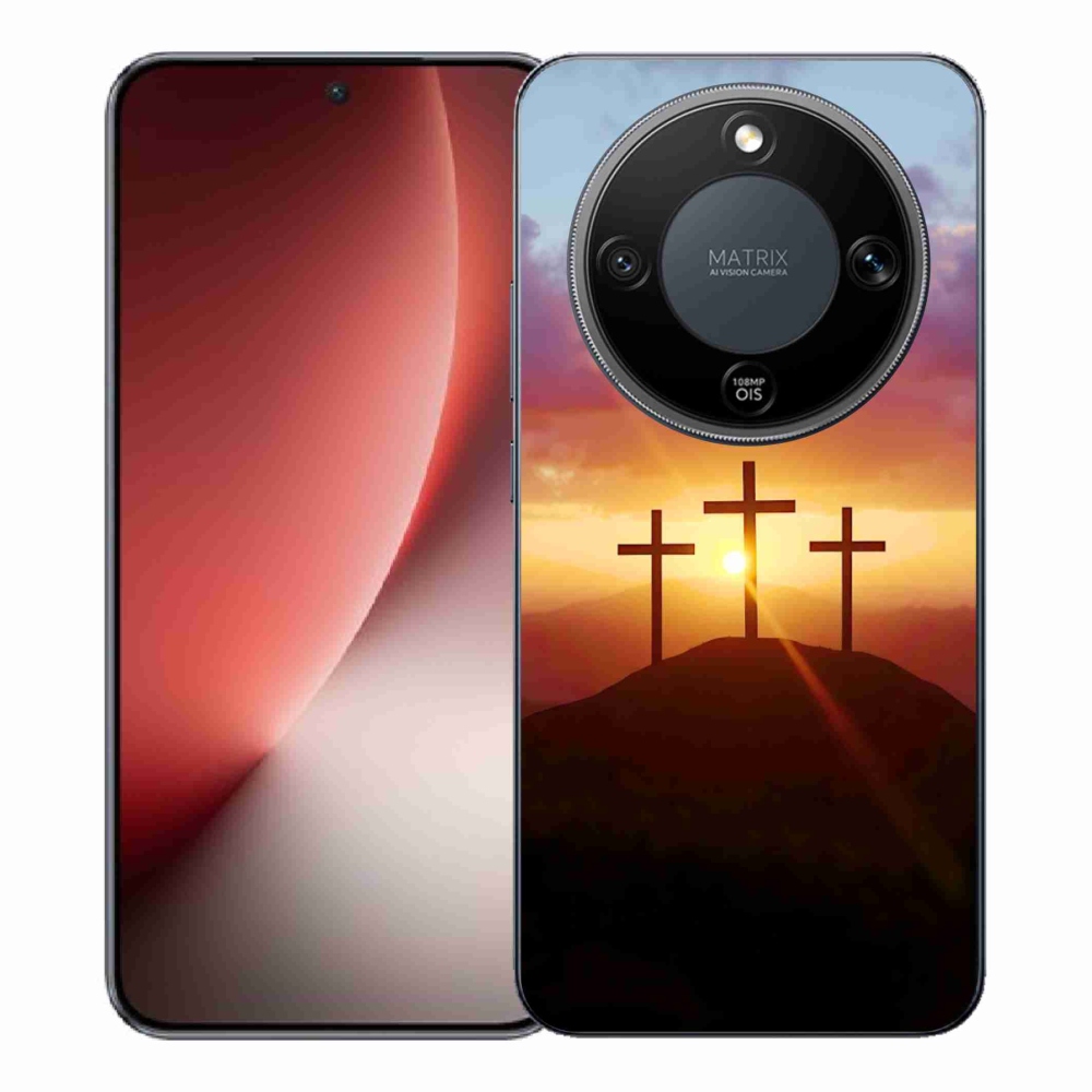 Gélový kryt mmCase na Honor Magic 8 Lite 5G - tri kríža