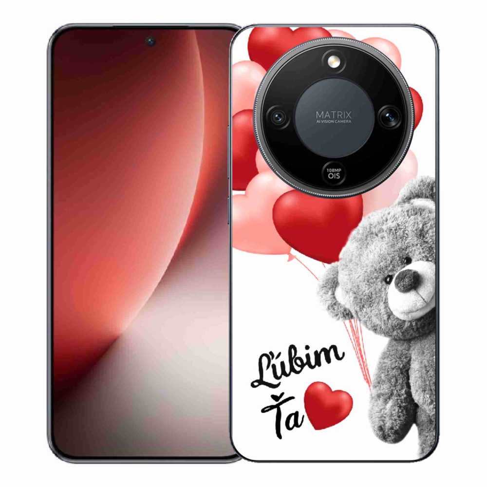 Gélový kryt mmCase na Honor Magic 8 Lite 5G - ľúbim ťa sk