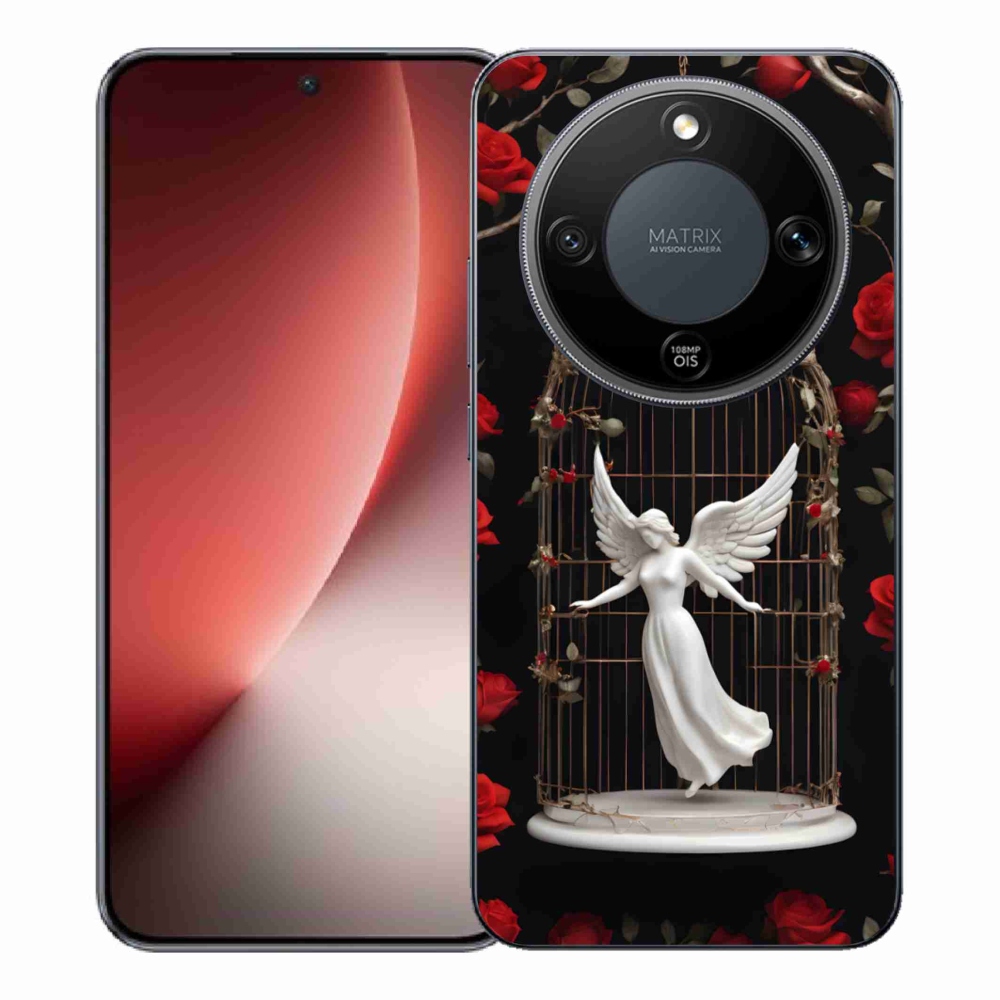 Gélový kryt mmCase na Honor Magic 8 Lite 5G - uväznený anjel