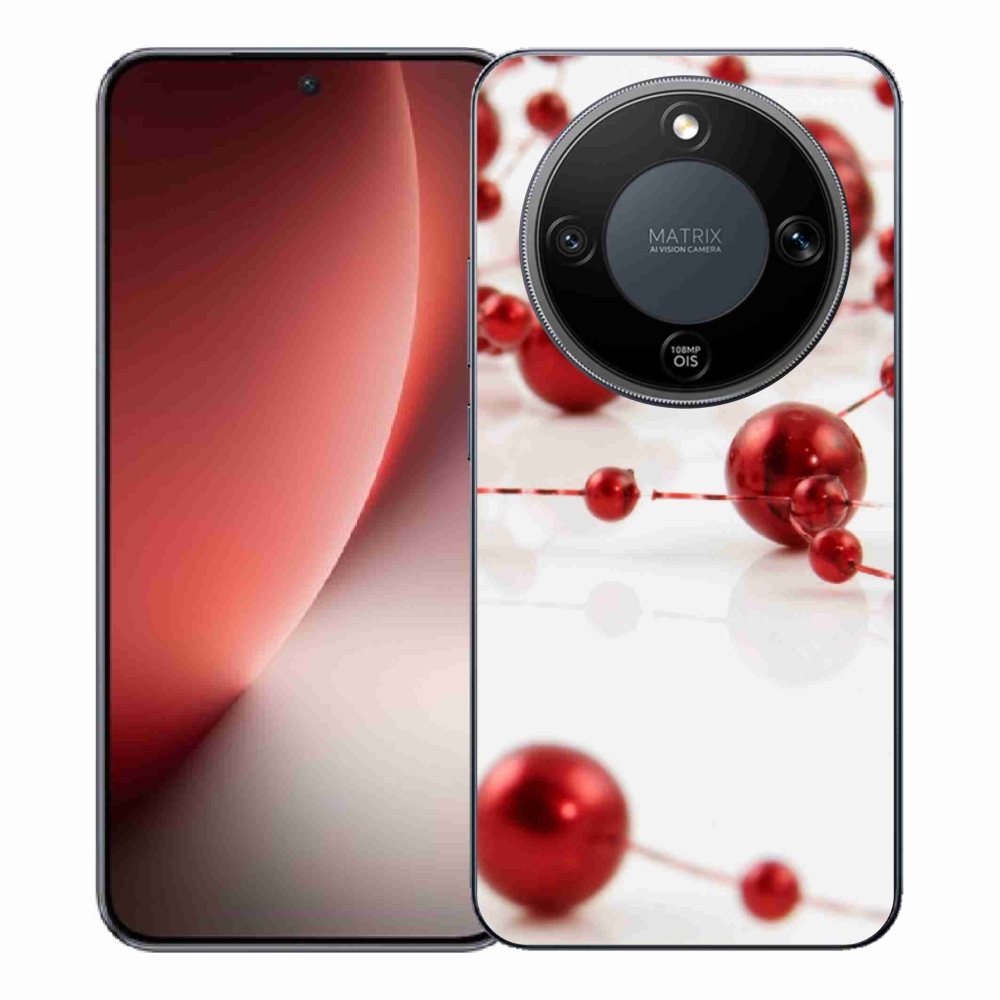 Gélový kryt mmCase na Honor Magic 8 Lite 5G - vianočná reťaz