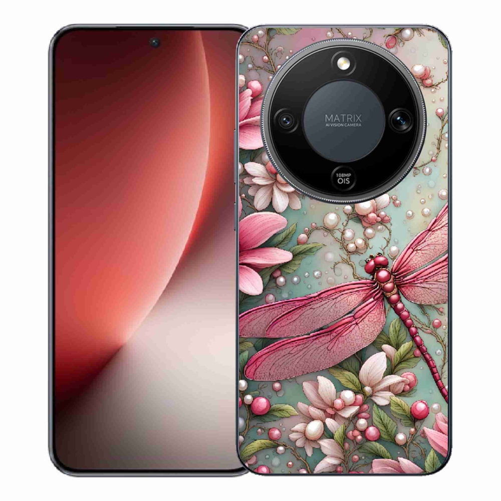 Gélový kryt mmCase na Honor Magic 8 Lite 5G - vážka