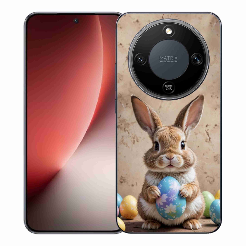 Gélový kryt mmCase na Honor Magic 8 Lite 5G - veľkonočný zajačik