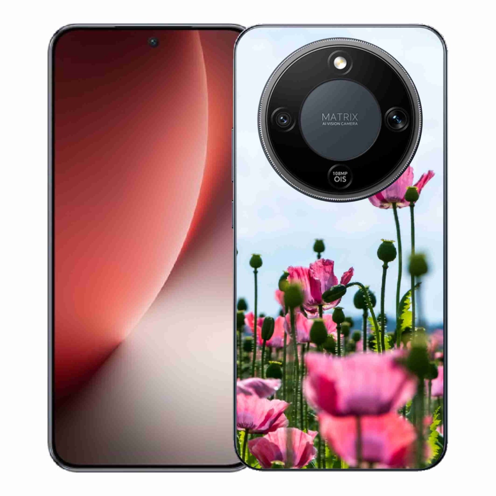 Gélový kryt mmCase na Honor Magic 8 Lite 5G - vlčí mak