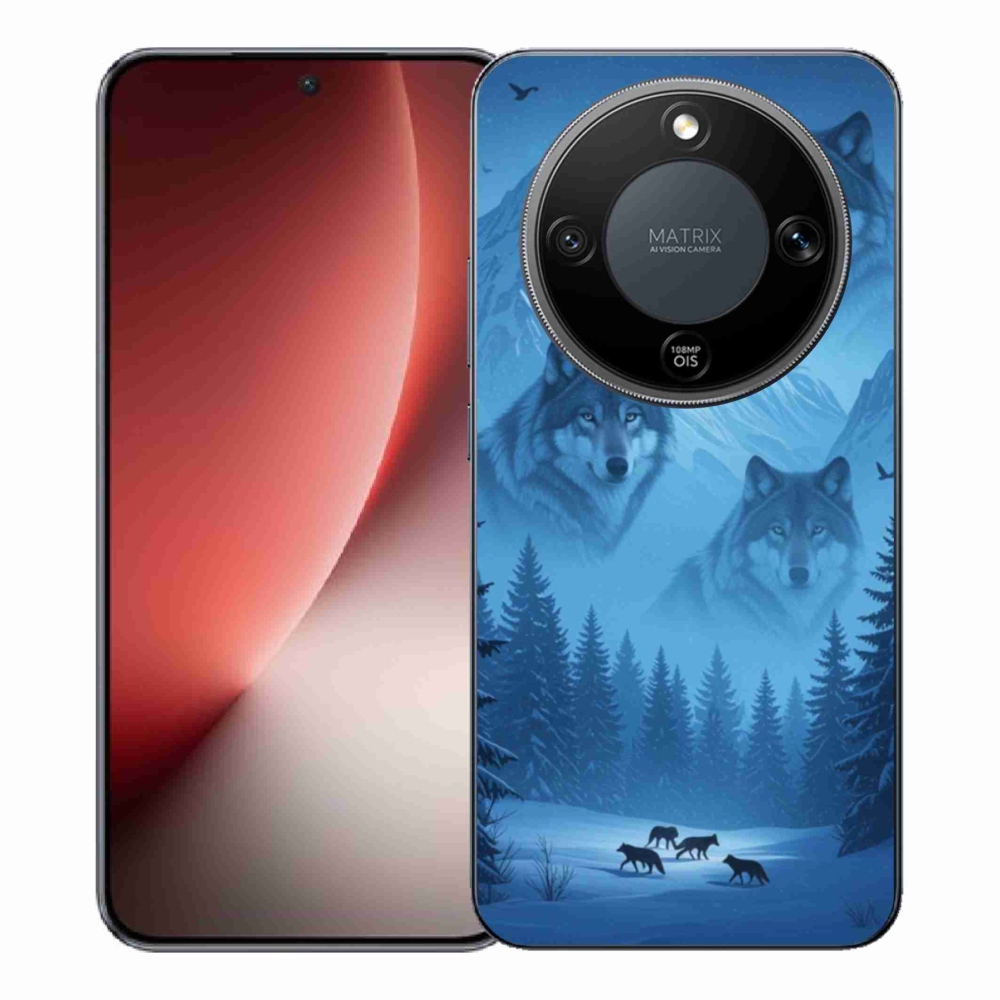 Gélový kryt mmCase na Honor Magic 8 Lite 5G - vlčia svorka