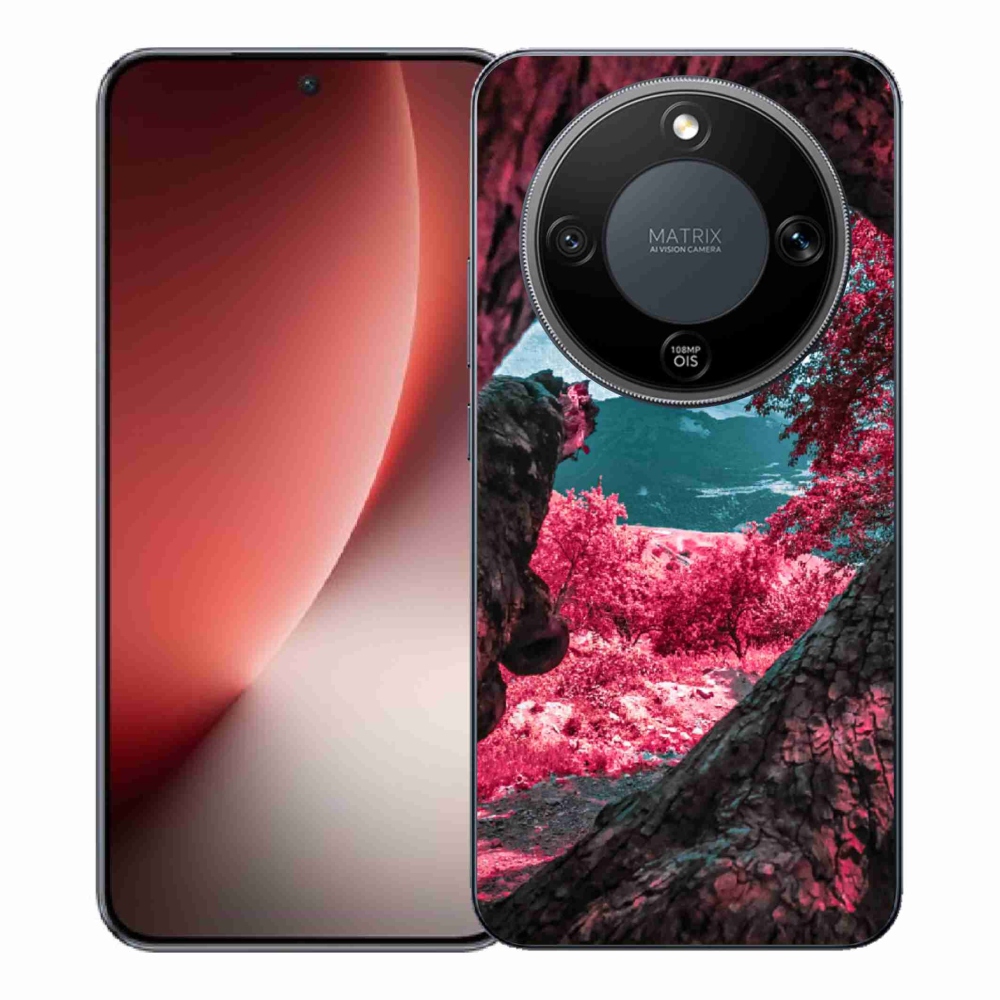 Gélový kryt mmCase na Honor Magic 8 Lite 5G - výhľad na hory