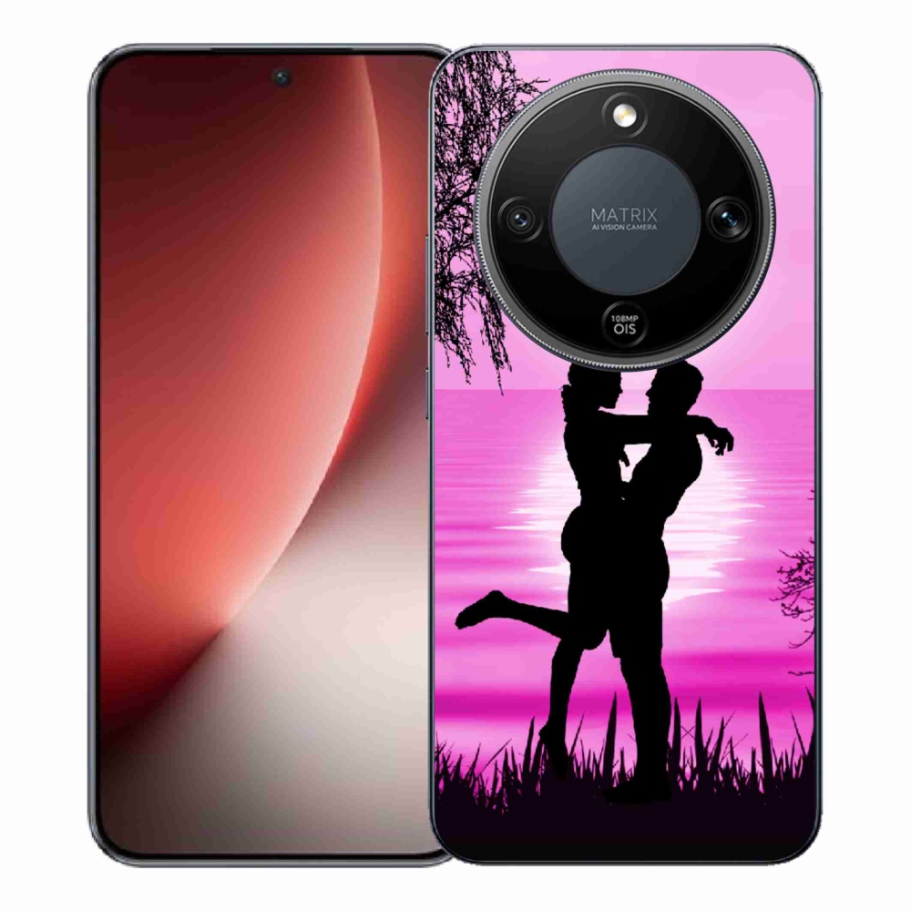 Gélový kryt mmCase na Honor Magic 8 Lite 5G - západ slnka