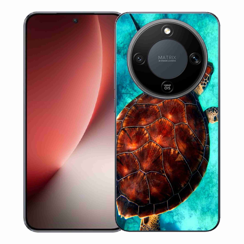 Gélový kryt mmCase na Honor Magic 8 Lite 5G - korytnačka