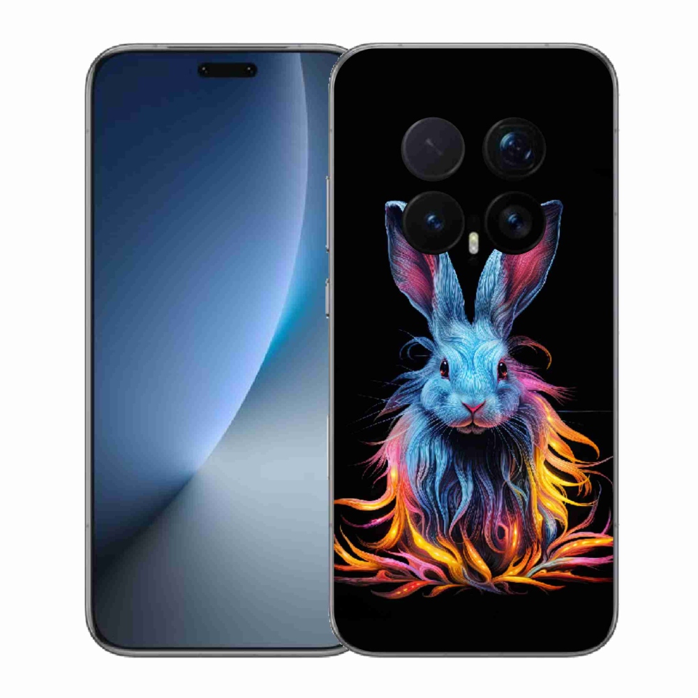 Gélový kryt mmCase na Honor Magic 8 Pro - abstraktný zajac