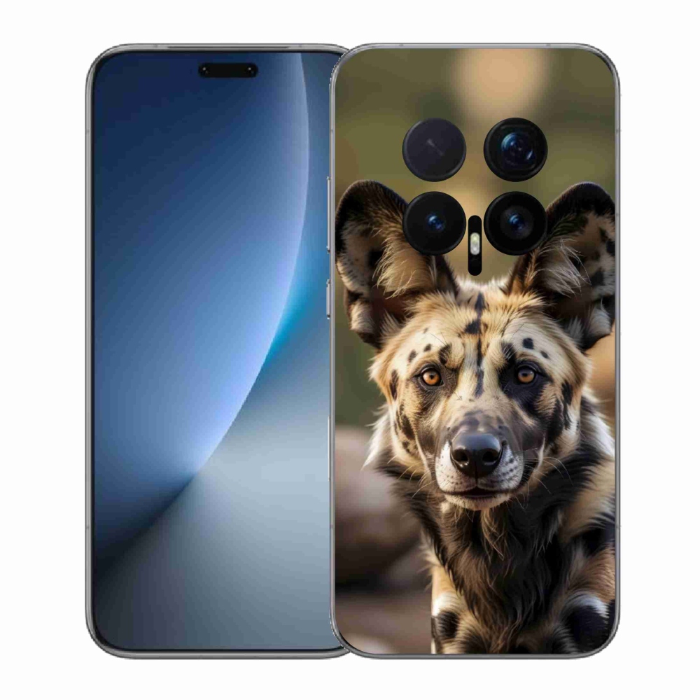 Gélový kryt mmCase na Honor Magic 8 Pro - africký divoký pes