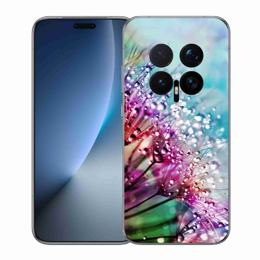 Gélový kryt mmCase na Honor Magic 8 Pro - farebné kvety
