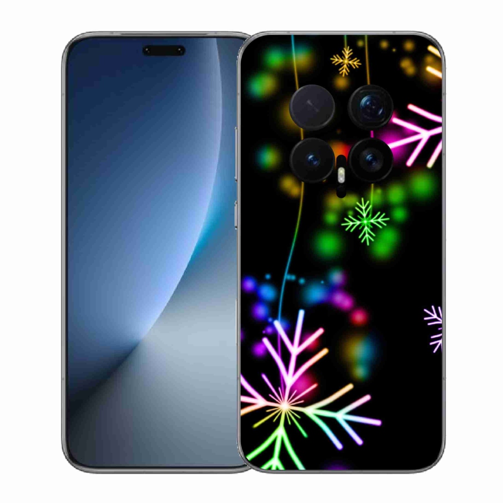 Gélový kryt mmCase na Honor Magic 8 Pro - farebné vločky