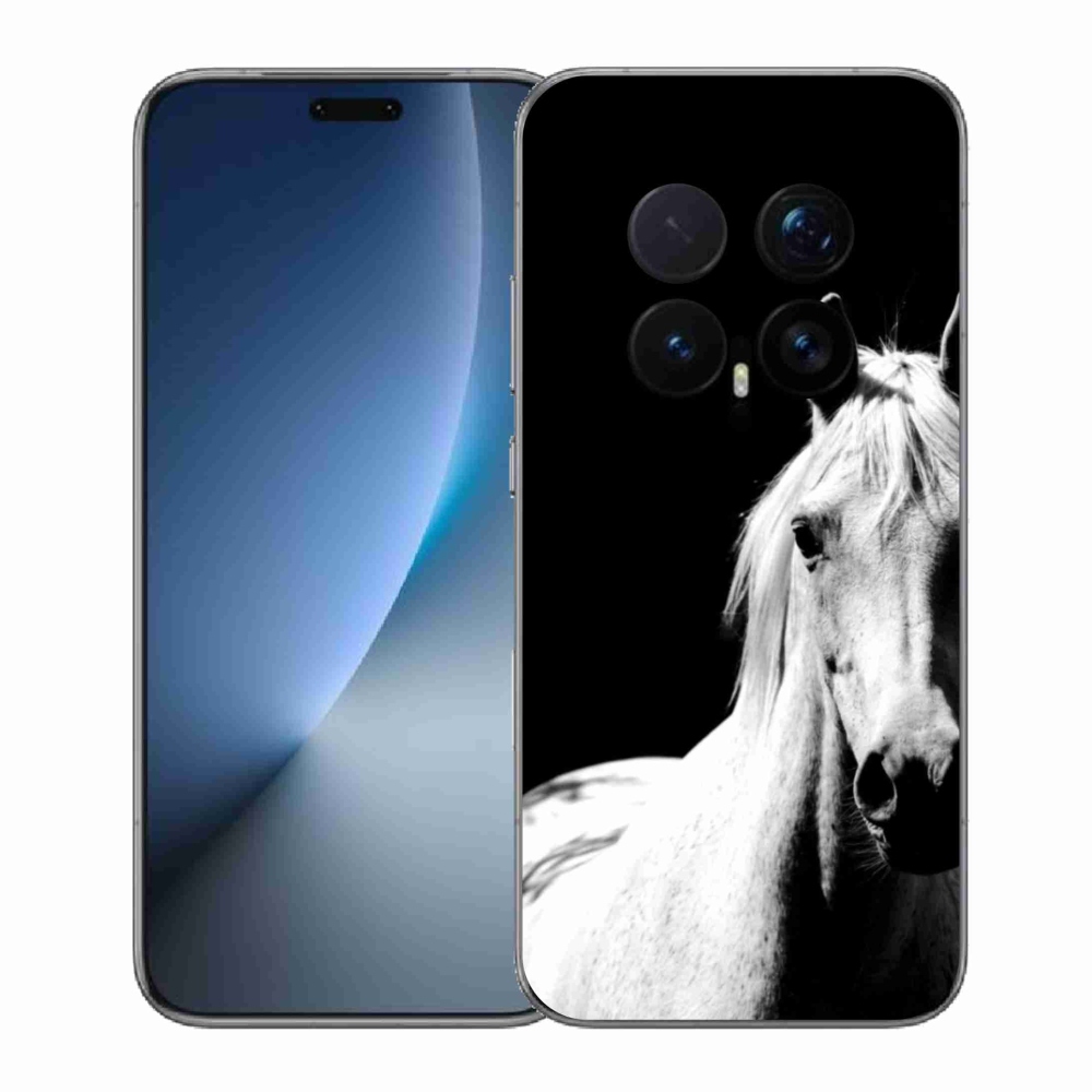 Gélový kryt mmCase na Honor Magic 8 Pro - biely kôň 5