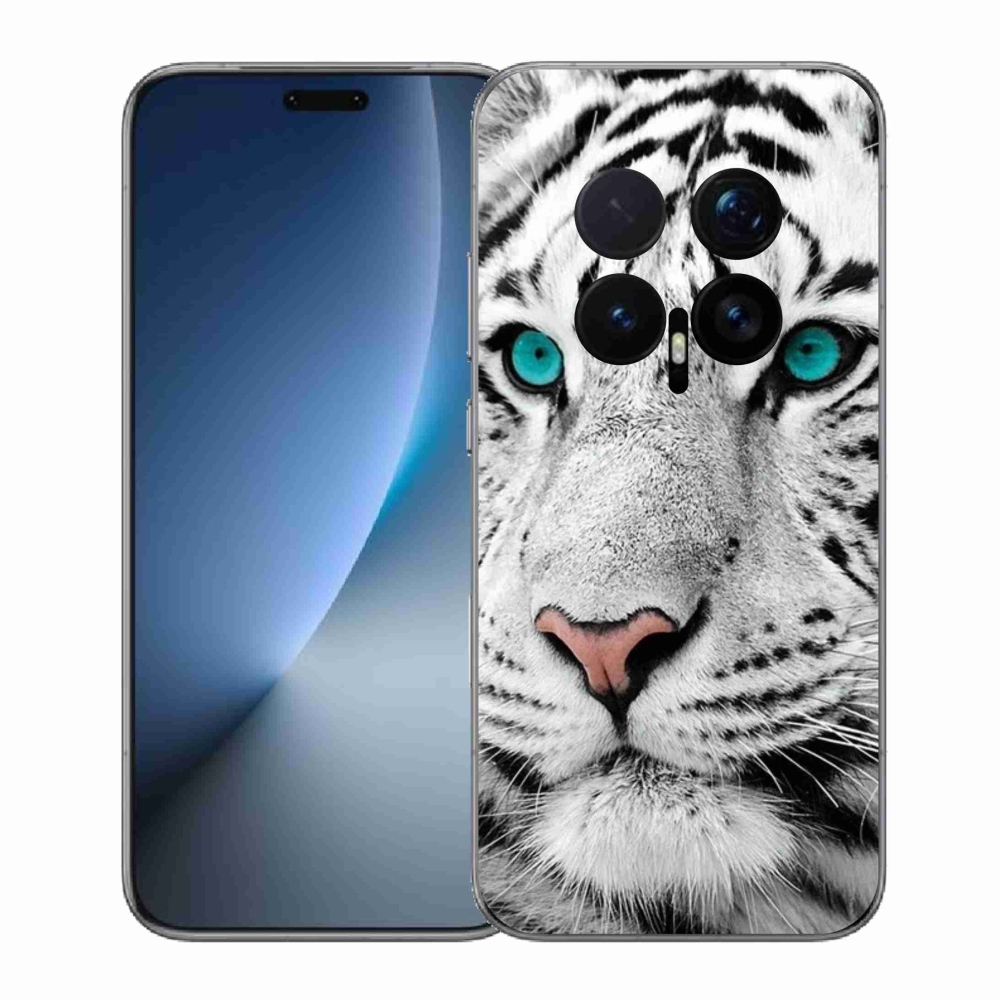 Gélový kryt mmCase na Honor Magic 8 Pro - biely tiger
